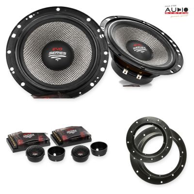 Pachet difuzoare VW Caddy III (2K) 2003-2015 Audio System RADION componente dedicate uși față
