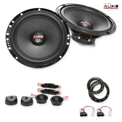 Pachet difuzoare VW Golf V Plus (1KP) 2005-2009 Audio System MX componente dedicate uși față