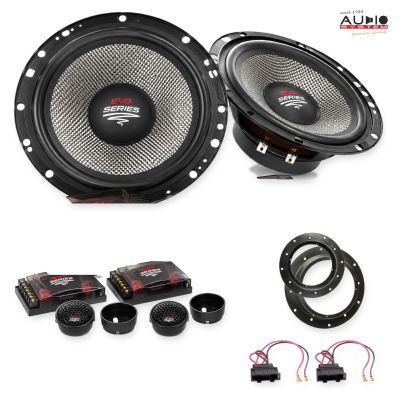 Pachet difuzoare VW Multivan (7H) 2009-2015 Audio System RADION componente dedicate uși față
