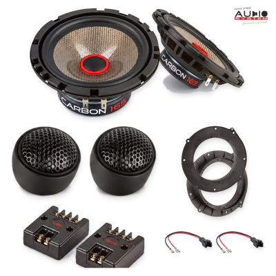 Pachet difuzoare Audi A7 (C7/4G) 2010-2014 Audio System CARBON componente dedicate uși față