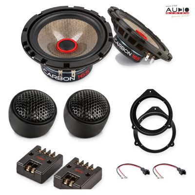 Pachet difuzoare Audi R8 (42) 2006-2015 Audio System CARBON componente dedicate uși față