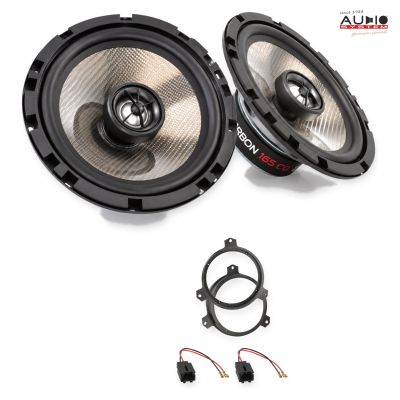 Pachet difuzoare Citroen C1 (2G) 2014-2021 Audio System CARBON coaxiale dedicate uși spate