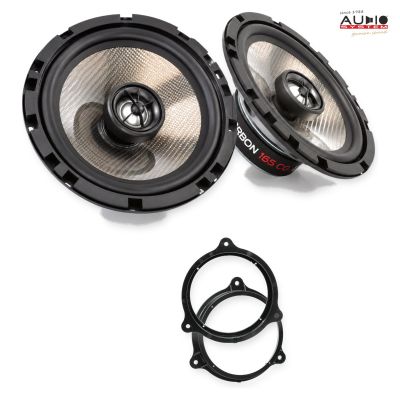 Pachet difuzoare Dacia Dacis Sandero Stepway (SD) 2013-2020 Audio System CARBON coaxiale dedicate uși spate