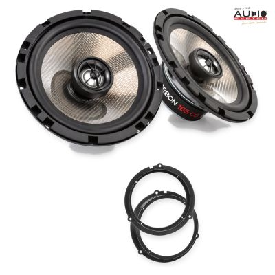 Pachet difuzoare Ford C-Max 2010-2019 Audio System CARBON coaxiale dedicate uși spate