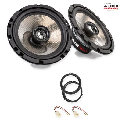 Pachet difuzoare Ford Ka (RU8) 2008-2016 Audio System CARBON coaxiale dedicate raft spate