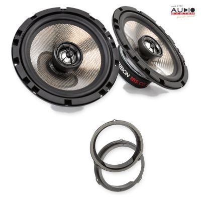 Pachet difuzoare Ford Ka (RU8) 2009-2017 Audio System CARBON coaxiale dedicate uși spate