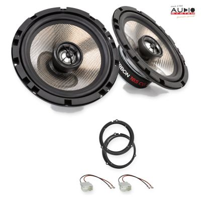 Pachet difuzoare Ford Kuga 2012-2019 Audio System CARBON coaxiale dedicate uși spate