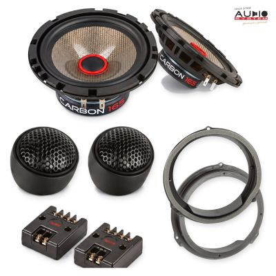 Pachet difuzoare Ford Ranger (2AB) 2016-2019 Audio System CARBON componente dedicate uși față
