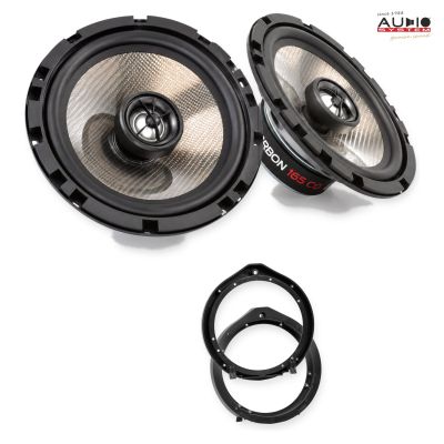 Pachet difuzoare Honda Crosstour 2010-2012 Audio System CARBON coaxiale dedicate uși spate