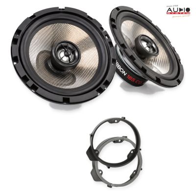 Pachet difuzoare Mercedes CLA (W117) 2013-2019 Audio System CARBON coaxiale dedicate uși spate