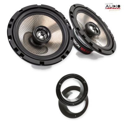 Pachet difuzoare Opel Agila B (H-B) 2008-2014 Audio System CARBON coaxiale dedicate uși spate