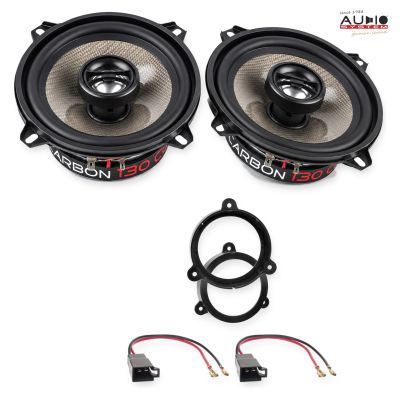 Pachet difuzoare Renault Wind 2010-2013 Audio System CARBON coaxiale dedicate uși spate
