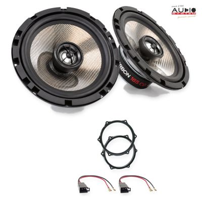 Pachet difuzoare Seat Ibiza (6P) 2015-2017 Audio System CARBON coaxiale dedicate uși spate
