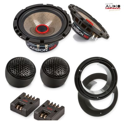 Pachet difuzoare Suzuki Celerio (LF) 2014-2019 Audio System CARBON componente dedicate uși față