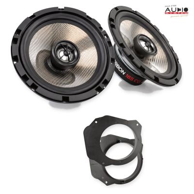 Pachet difuzoare Toyota ProAce (1G) 2013-2016 Audio System CARBON coaxiale dedicate uși spate