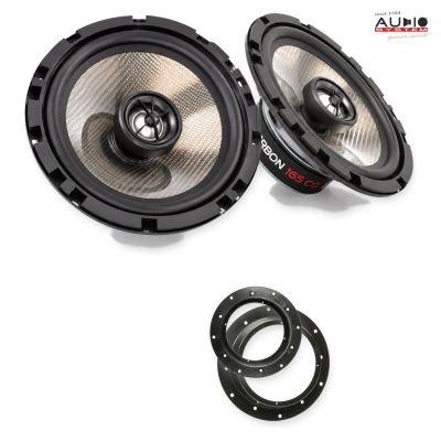 Pachet difuzoare VW Passat B8 2014-2019 Audio System CARBON coaxiale dedicate uși spate