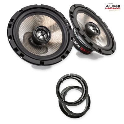 Pachet difuzoare VW Passat CC (3C/35) 2008-2011 Audio System CARBON coaxiale dedicate uși spate