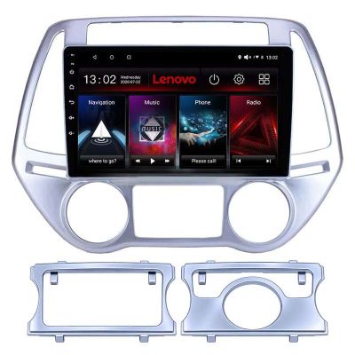 Navigatie Hyundai I20 2011-2014 manual si automat Android radio gps internet 4+64 Lenovo